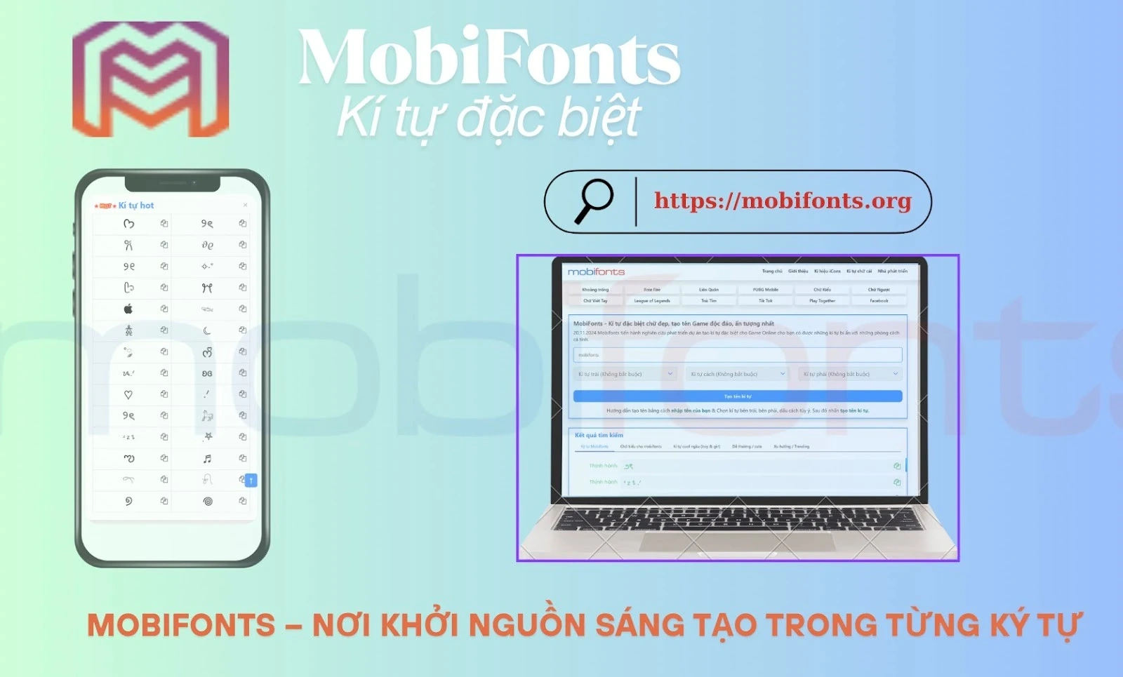 Mobifonts.com đổi tên miền sang Mobifonts.org
