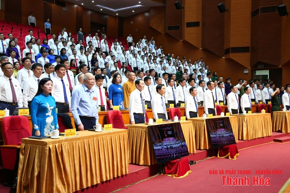 Khai mạc trọng thể Kỳ họp thứ 31, HĐND tỉnh Thanh Hóa khóa XVIII