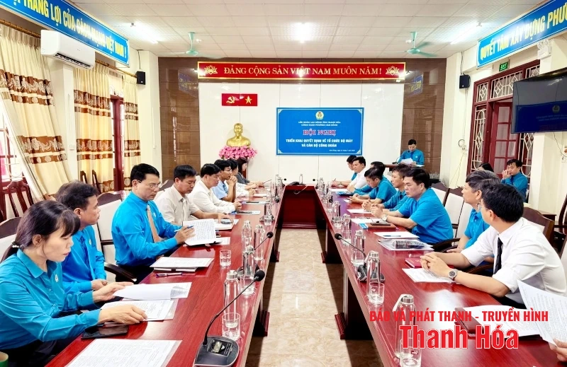 Đồng chí Lê Hồng Quang giữ chức Chủ tịch Công đoàn phường Hàm Rồng