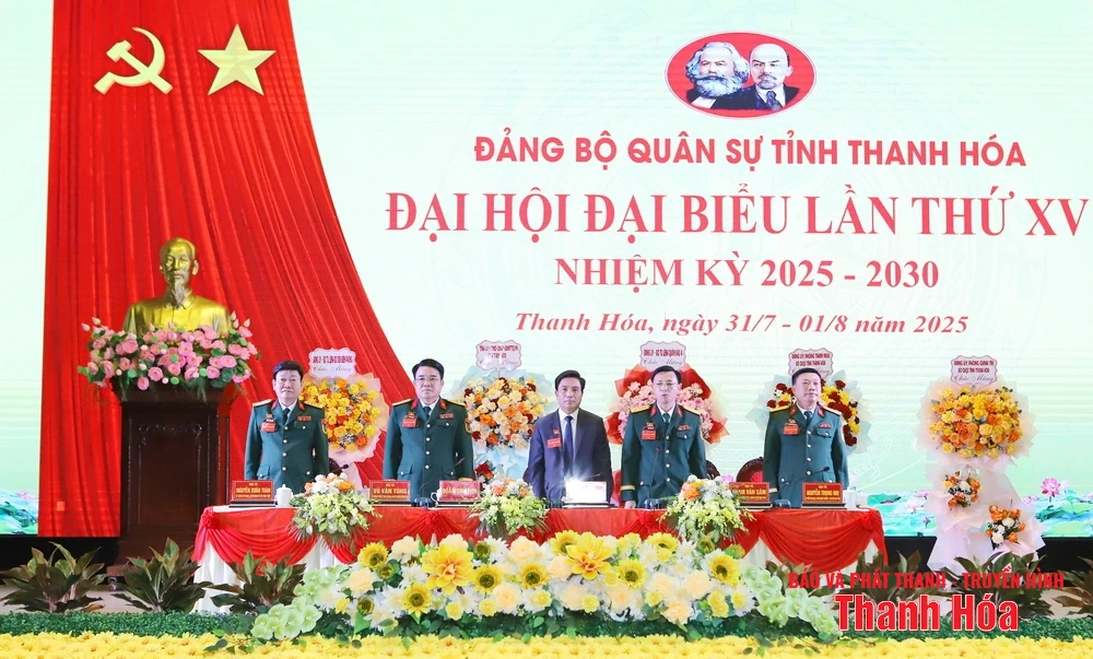 Đại hội đại biểu Đảng bộ Quân sự tỉnh lần thứ XV, nhiệm kỳ 2025-2030