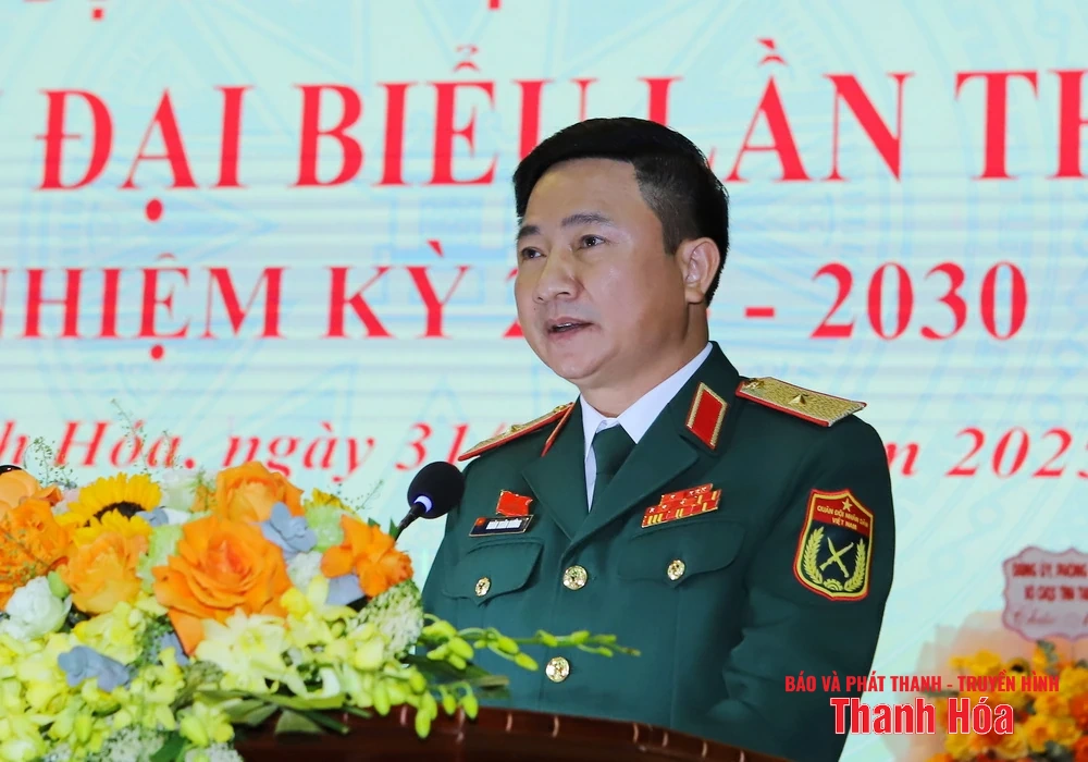 Đại hội đại biểu Đảng bộ Quân sự tỉnh lần thứ XV, nhiệm kỳ 2025-2030