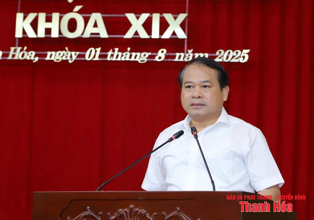 Ban Chấp hành Đảng bộ tỉnh Thanh Hóa cho ý kiến vào dự thảo các văn kiện trình Đại hội đại biểu Đảng bộ tỉnh lần thứ XX