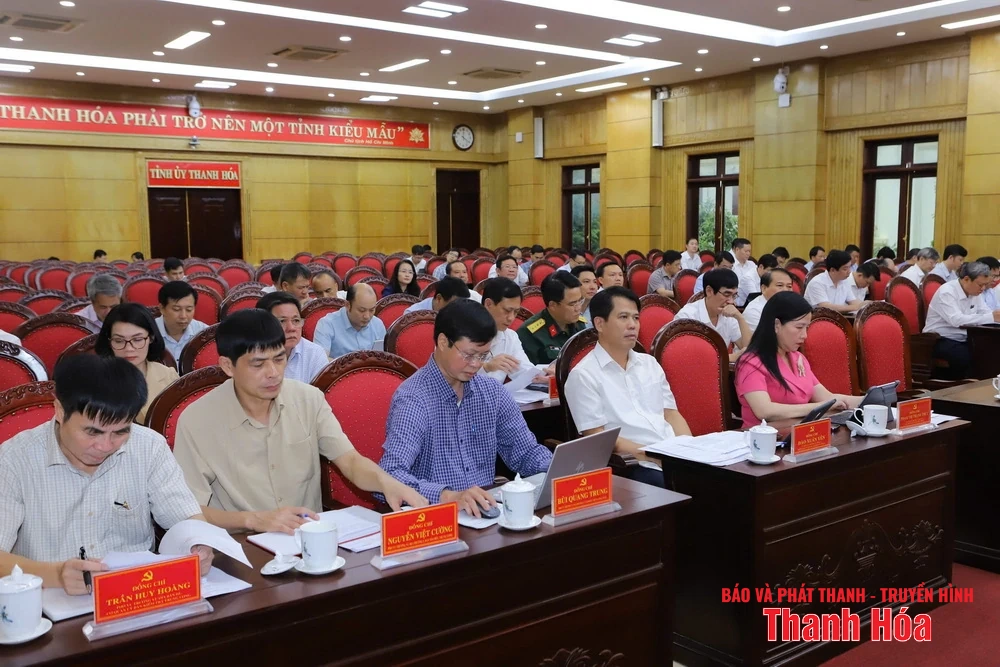 Ban Chấp hành Đảng bộ tỉnh Thanh Hóa cho ý kiến vào dự thảo các văn kiện trình Đại hội đại biểu Đảng bộ tỉnh lần thứ XX