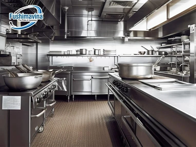 FushimaVina - Lời giải cho bài toán vận hành bếp công nghiệp inox