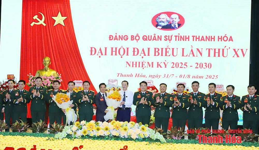 Đại hội đại biểu Đảng bộ Quân sự tỉnh lần thứ XV, nhiệm kỳ 2025-2030