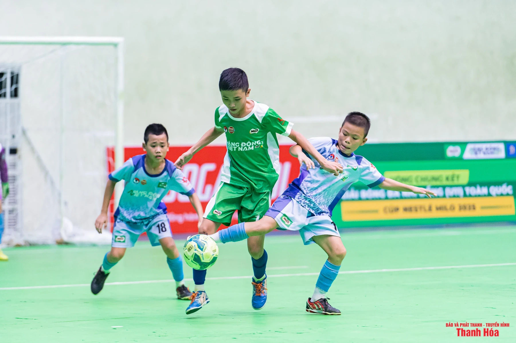 U11 Việt Hùng Thanh Hoá dừng bước tại bán kết giải Bóng đá Nhi đồng toàn quốc 2025