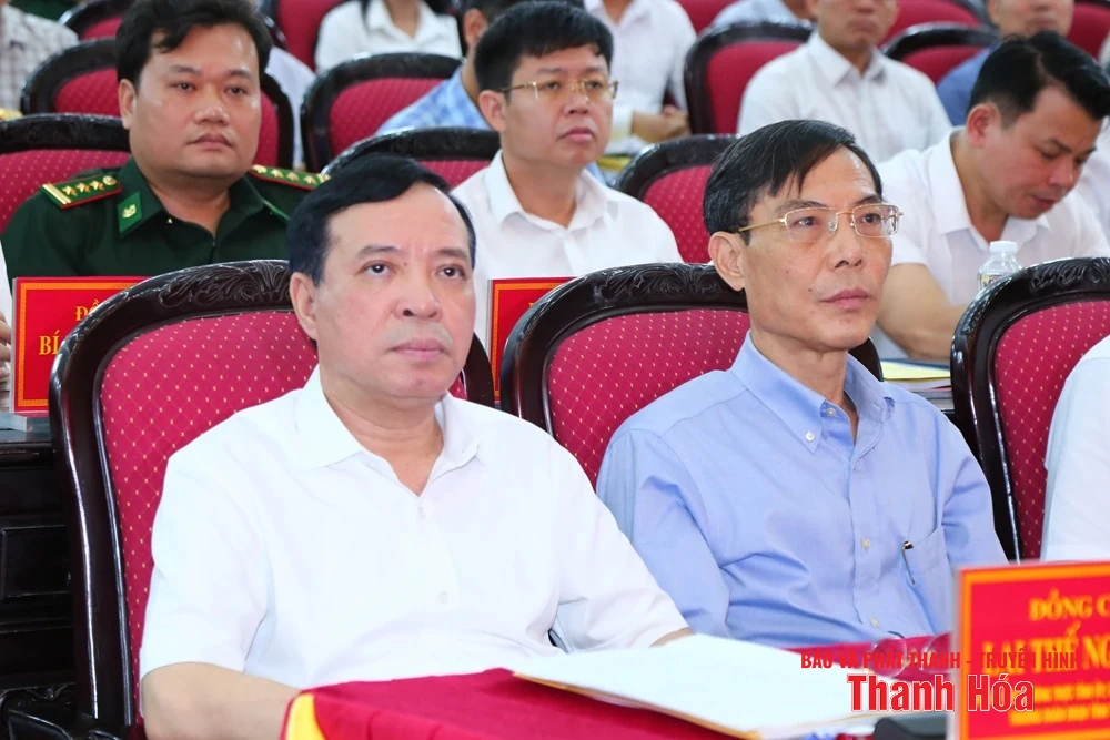 Thống nhất cơ chế phối hợp trong công tác bảo đảm an ninh, trật tự trên tuyến biên giới Thanh Hóa - Hủa Phăn (Lào)