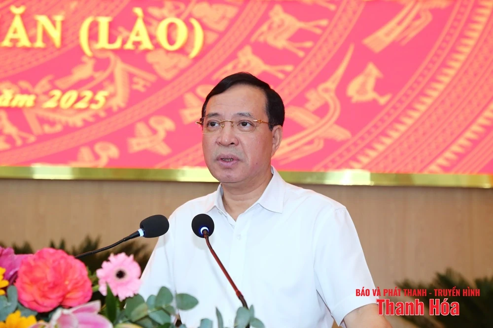 Thống nhất cơ chế phối hợp trong công tác bảo đảm an ninh, trật tự trên tuyến biên giới Thanh Hóa - Hủa Phăn (Lào)