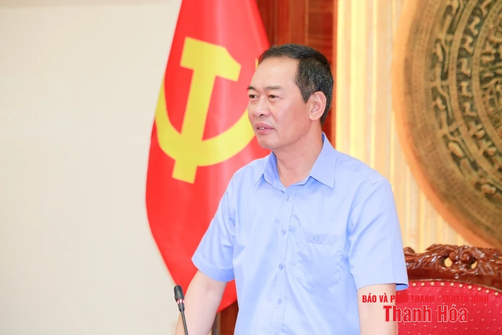 Phó Bí thư Tỉnh ủy Trịnh Tuấn sinh chủ trì hội nghị về công tác chuẩn bị Đại hội Đảng bộ các phường