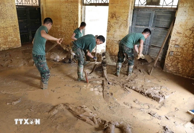 Bộ Quốc phòng huy động tổng lực cứu trợ Điện Biên, Sơn La, Nghệ An sau lũ