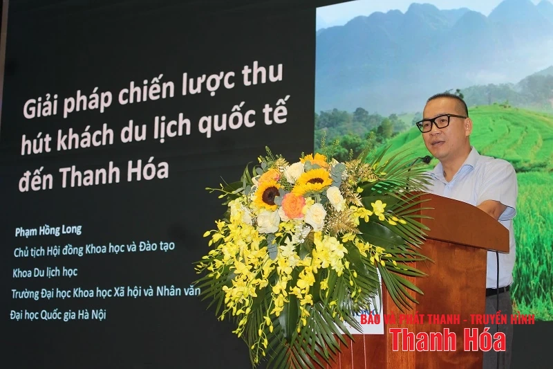 Hội thảo “Giải pháp thu hút khách quốc tế đến Thanh Hóa”