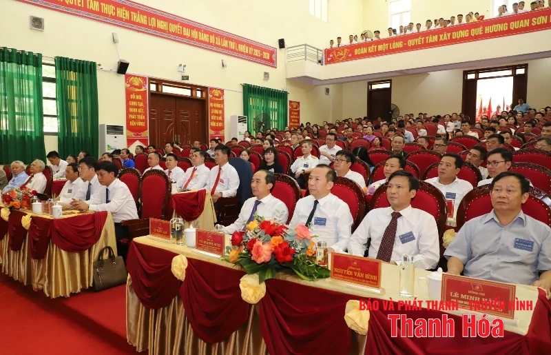 Tập trung lãnh đạo, chỉ đạo, phát huy tối đa tiềm năng, lợi thế, đưa Quan Sơn sớm trở thành xã phát triển khá của khu vực miền núi