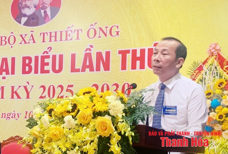 Xây dựng Thiết Ống là một trong những xã dẫn đầu khu vực miền núi phía Tây của tỉnh