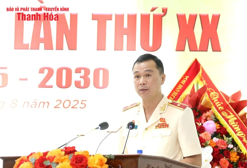 Xây dựng lực lượng Công an Thanh Hóa thực sự trong sạch, vững mạnh, chính quy, tinh nhuệ, hiện đại