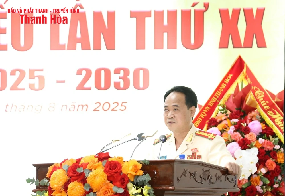 Xây dựng lực lượng Công an Thanh Hóa thực sự trong sạch, vững mạnh, chính quy, tinh nhuệ, hiện đại