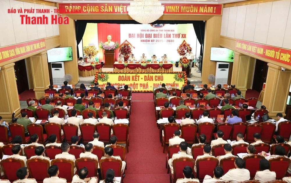 Xây dựng lực lượng Công an Thanh Hóa thực sự trong sạch, vững mạnh, chính quy, tinh nhuệ, hiện đại