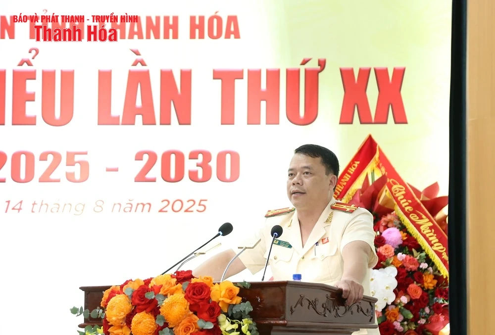 Xây dựng lực lượng Công an Thanh Hóa thực sự trong sạch, vững mạnh, chính quy, tinh nhuệ, hiện đại