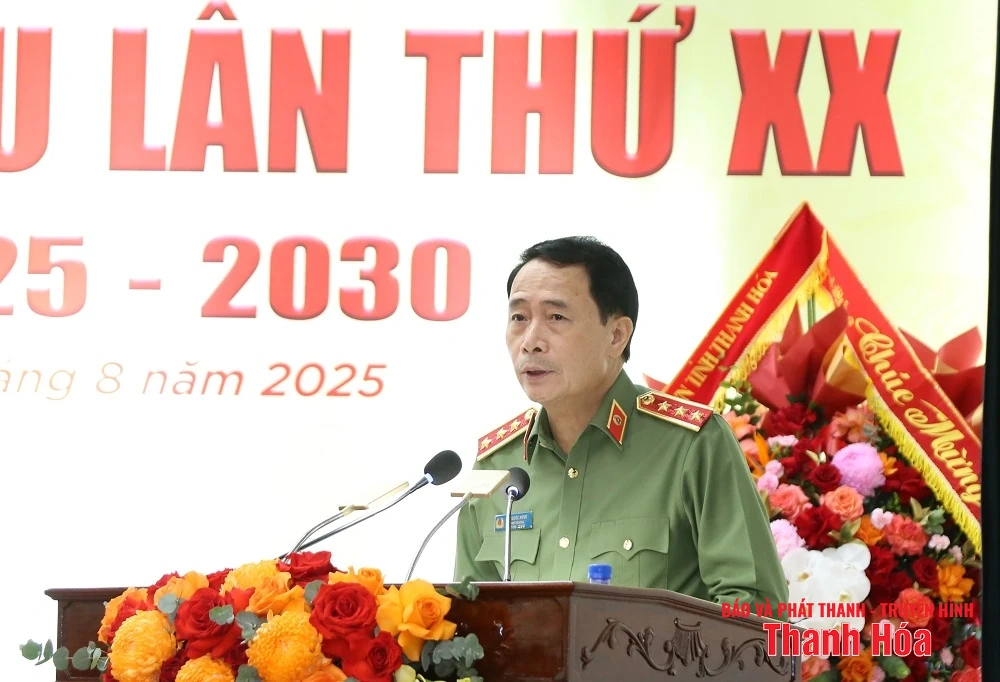 Xây dựng lực lượng Công an Thanh Hóa thực sự trong sạch, vững mạnh, chính quy, tinh nhuệ, hiện đại