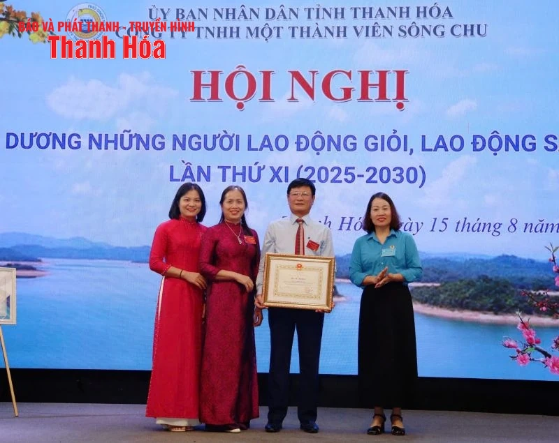 Công ty TNHH một thành viên Sông Chu biểu dương người lao động giỏi, lao động sáng tạo