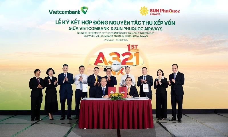 Lộ diện máy bay Airbus A321NX đầu tiên của Sun PhuQuoc Airways, khởi đầu cho đội 8 tàu bay cất cánh trong năm 2025