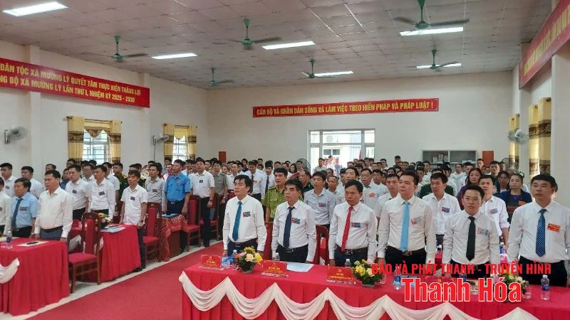 Đại hội đại biểu Đảng bộ xã Mường Lý lần thứ I, nhiệm kỳ 2025-2030