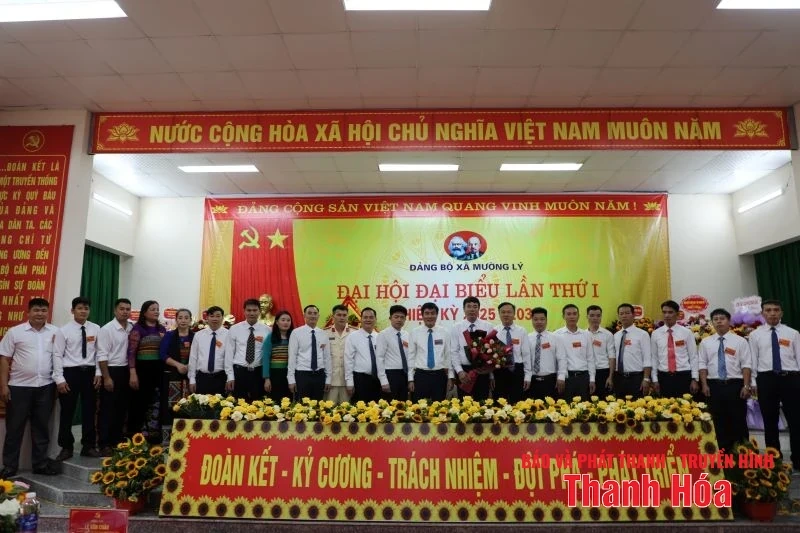 Đại hội đại biểu Đảng bộ xã Mường Lý lần thứ I, nhiệm kỳ 2025-2030