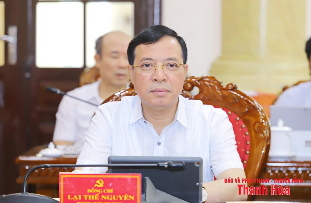 Ban Thường vụ Tỉnh ủy cho ý kiến vào công tác chuẩn bị tổ chức Đại hội đại biểu Đảng bộ tỉnh Thanh Hóa lần thứ XX, nhiệm kỳ 2025-2030