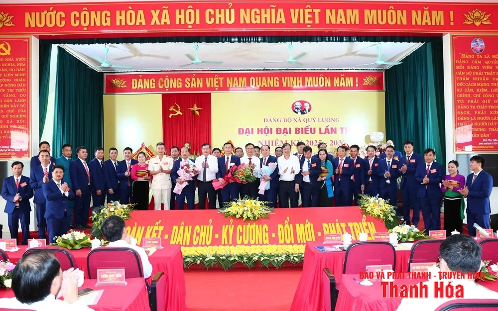 Đại hội đại biểu Đảng bộ xã Quý Lương lần thứ I, nhiệm kỳ 2025-2030