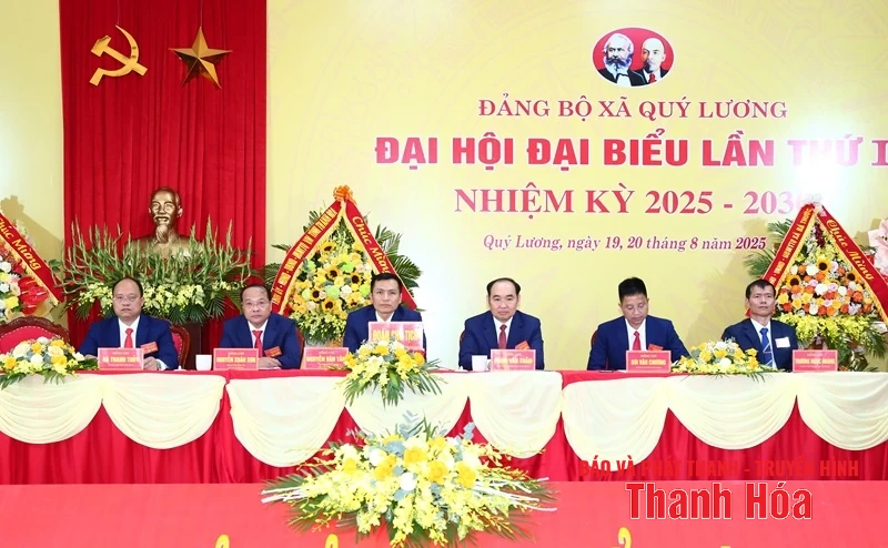 Đại hội đại biểu Đảng bộ xã Quý Lương lần thứ I, nhiệm kỳ 2025-2030