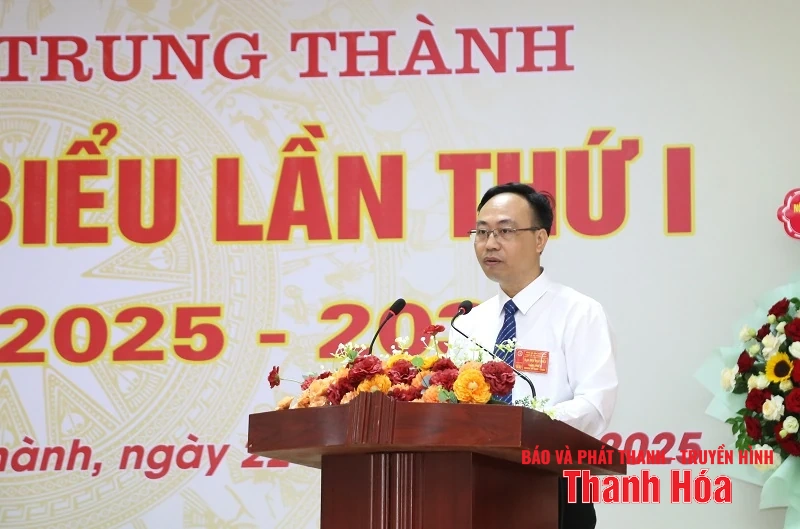 Đại hội đại biểu Đảng bộ xã Trung Thành lần thứ I, nhiệm kỳ 2025-2030