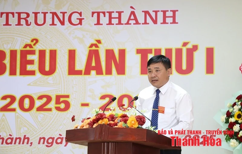 Đại hội đại biểu Đảng bộ xã Trung Thành lần thứ I, nhiệm kỳ 2025-2030