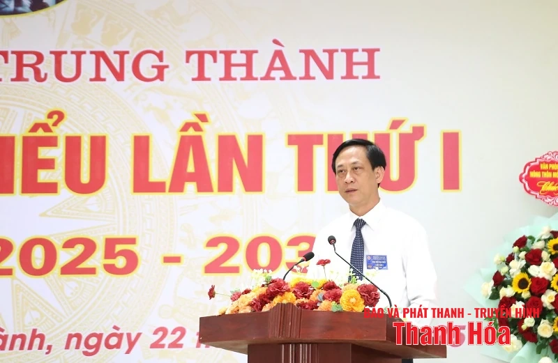 Đại hội đại biểu Đảng bộ xã Trung Thành lần thứ I, nhiệm kỳ 2025-2030
