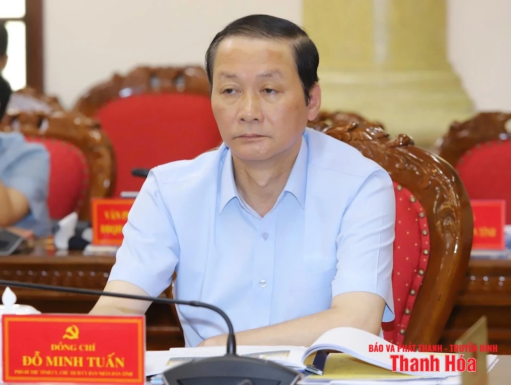 Ban Thường vụ Tỉnh ủy cho ý kiến vào công tác chuẩn bị tổ chức Đại hội đại biểu Đảng bộ tỉnh Thanh Hóa lần thứ XX, nhiệm kỳ 2025-2030