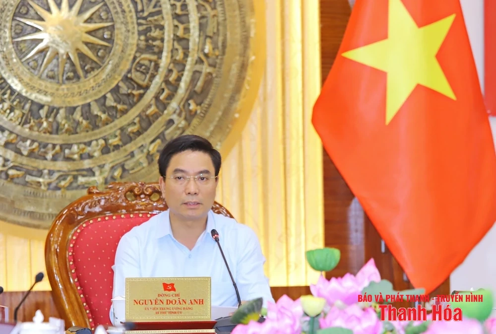 Ban Thường vụ Tỉnh ủy cho ý kiến vào công tác chuẩn bị tổ chức Đại hội đại biểu Đảng bộ tỉnh Thanh Hóa lần thứ XX, nhiệm kỳ 2025-2030