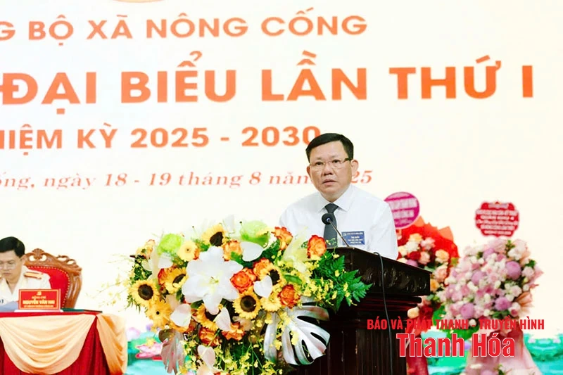 Kiến tạo xã Nông Cống trở thành động lực phát triển cho cả vùng