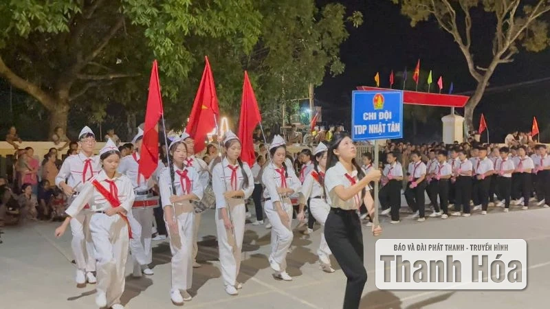 Khai mạc hội trại truyền thống thanh thiếu nhi phường Ngọc Sơn