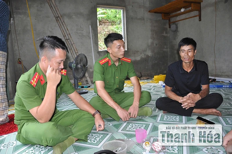 Từ video lên xu hướng đến công tác “dân vận khéo” của Công an xã Trung Sơn