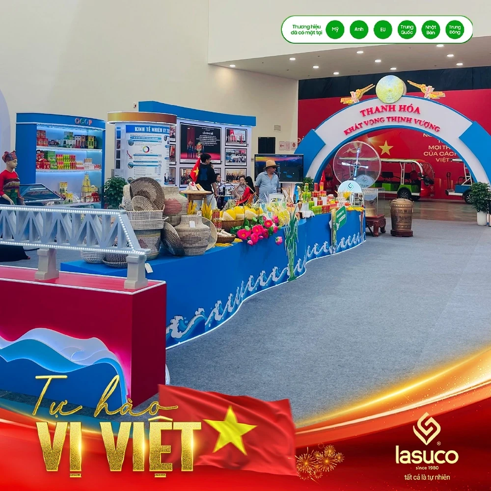 Lasuco Group tham gia Triển lãm “80 năm hành trình Độc lập – Tự do – Hạnh phúc”