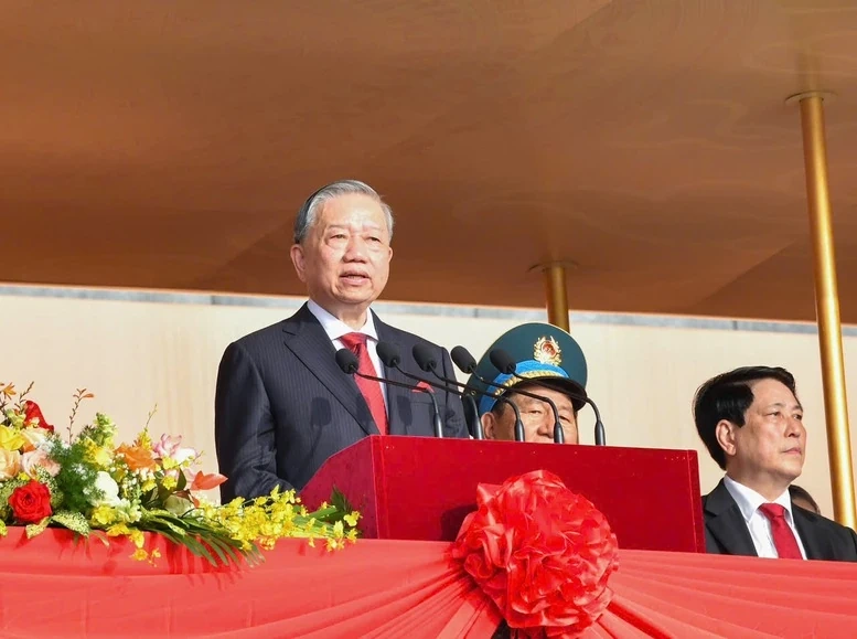 “Không có lực cản nào, không có lý do gì có thể ngăn bước chúng ta vươn tới hòa bình, thịnh vượng, dân tộc ta trường tồn và phát triển”
