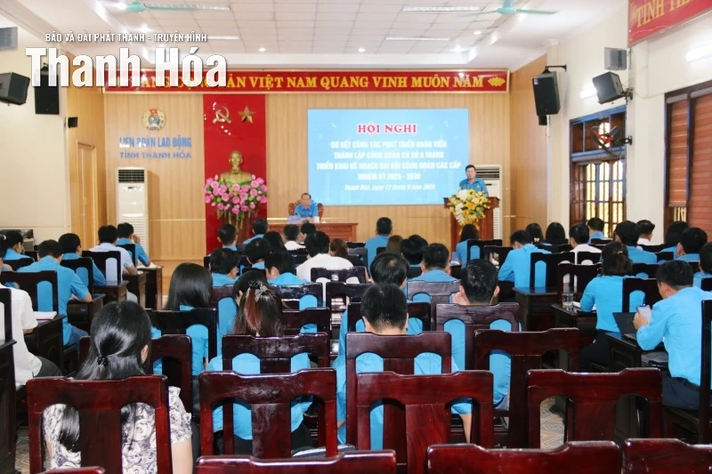 Thành lập 51 công đoàn cơ sở