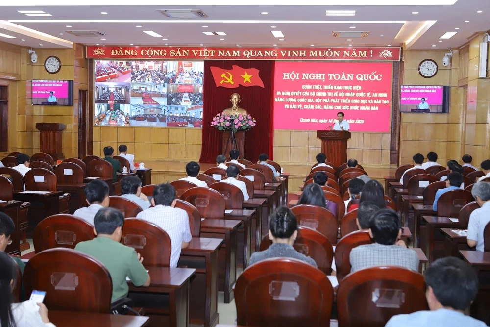 Thanh Hóa: Gần 45 nghìn cán bộ, đảng viên tham gia hội nghị quán triệt, triển khai thực hiện Nghị quyết số 59, 70, 71, 72