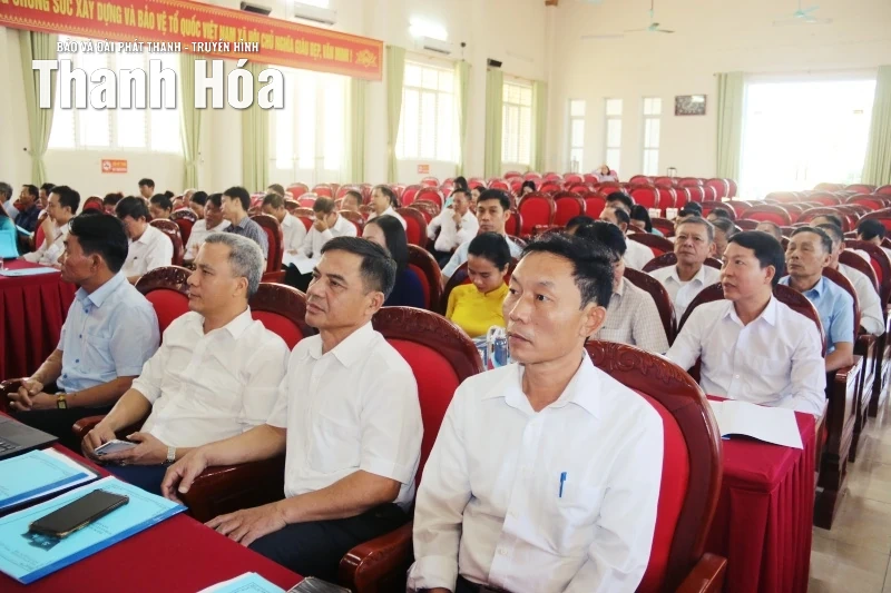 Xã Quảng Ninh quán triệt, triển khai Nghị quyết Đại hội Đại biểu Đảng bộ xã