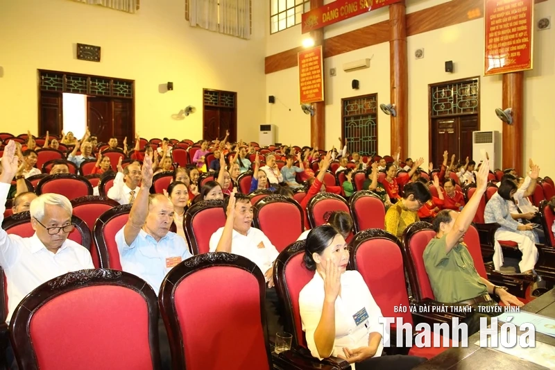 Đổi mới phương thức hoạt động của MTTQ, quyết tâm xây dựng xã Hà Trung đạt chuẩn NTM nâng cao