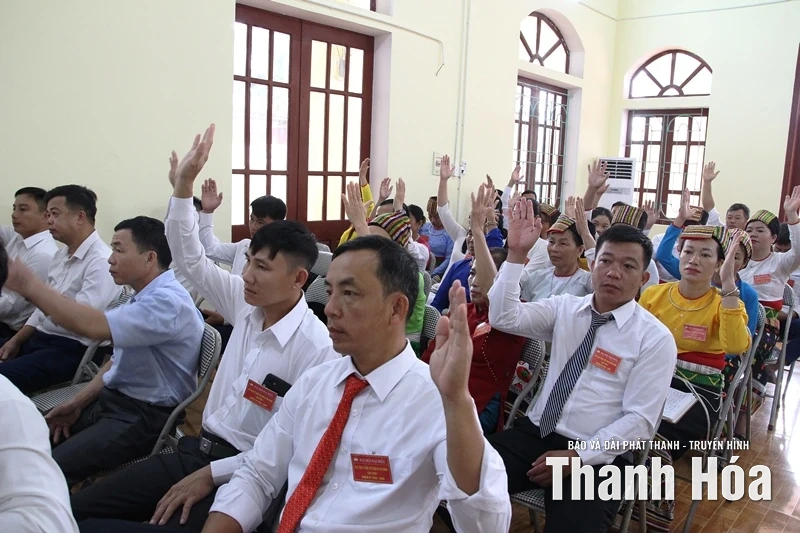 Đại hội đại biểu MTTQ xã Tân Thành thống nhất phương hướng nhiệm kỳ mới