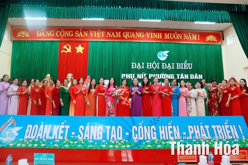 Phụ nữ phường Tân Dân chung sức xây dựng phường kiểu mẫu