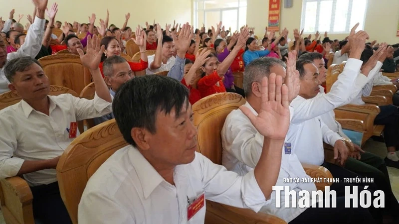 Đại hội đại biểu MTTQ xã Yên Thọ lần thứ I, nhiệm kỳ 2025-2030