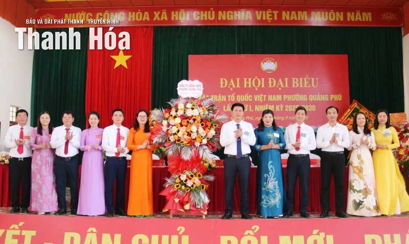 MTTQ phường Quảng Phú phát huy vai trò trung tâm đoàn kết, tập hợp rộng rãi các tầng lớp Nhân dân