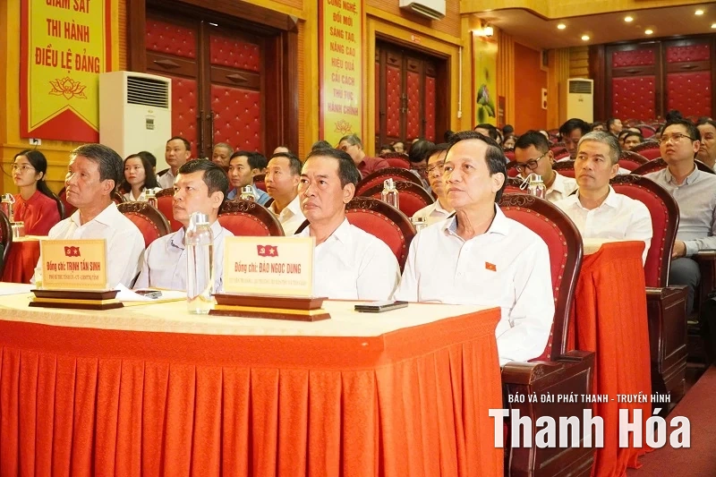 Đoàn đại biểu Quốc hội tỉnh tiếp xúc cử tri tại xã Như Thanh