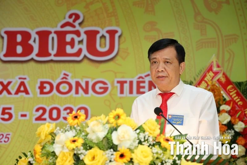 Đoàn kết toàn dân, xây dựng xã Đồng Tiến thành đô thị loại V vào năm 2030