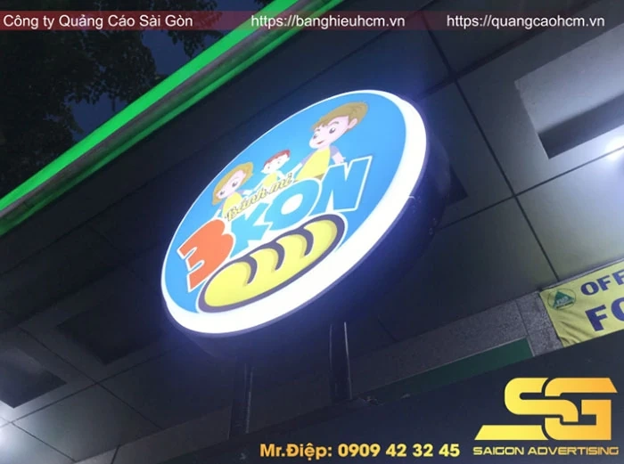 Quảng Cáo Sài Gòn - Làm bảng hiệu quảng cáo TPHCM trọn gói giá tốt